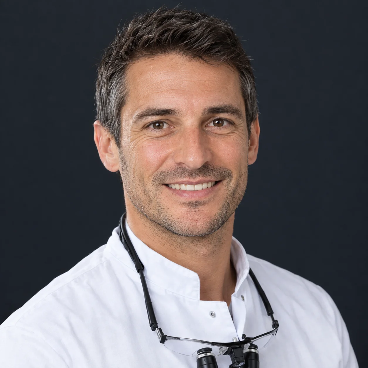 Nicolas, dentiste, portrait professionnel pour son témoignage client DJABOL